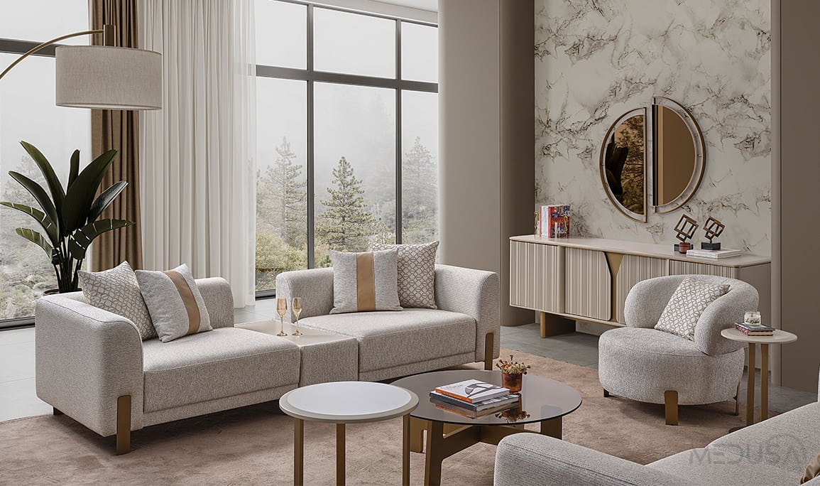 Medusa Home Mobilya - Heris Koltuk Takımı