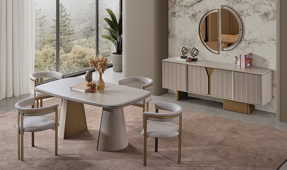 Medusa Home Mobilya - Heris Yemek Odası