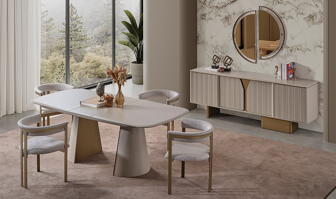 Medusa Home Mobilya - Heris Yemek Odası