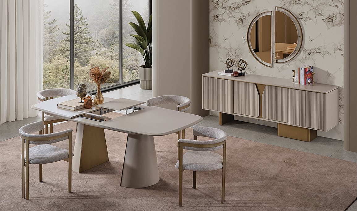 Medusa Home Mobilya - Heris Yemek Odası