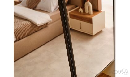 Medusa Home Mobilya - Heritage Krem & Ceviz Yatak Odası