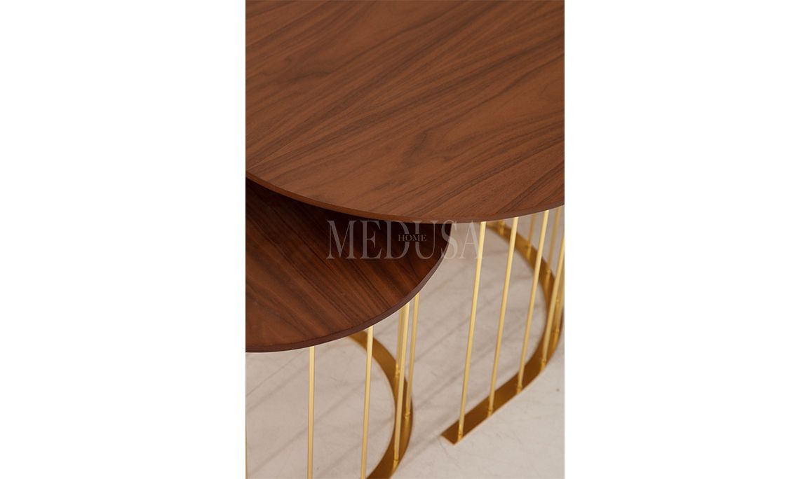 Medusa Home Mobilya - Hermes Gold Orta Sehpa