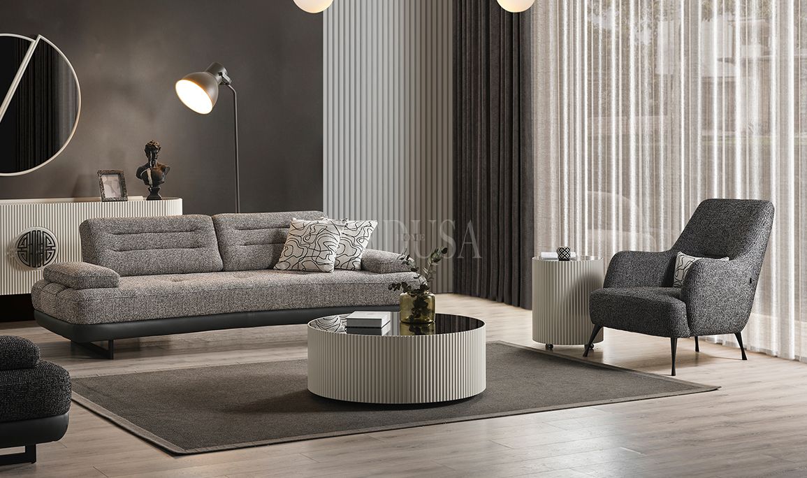 Medusa Home Mobilya - Hermon Üçlü Koltuk
