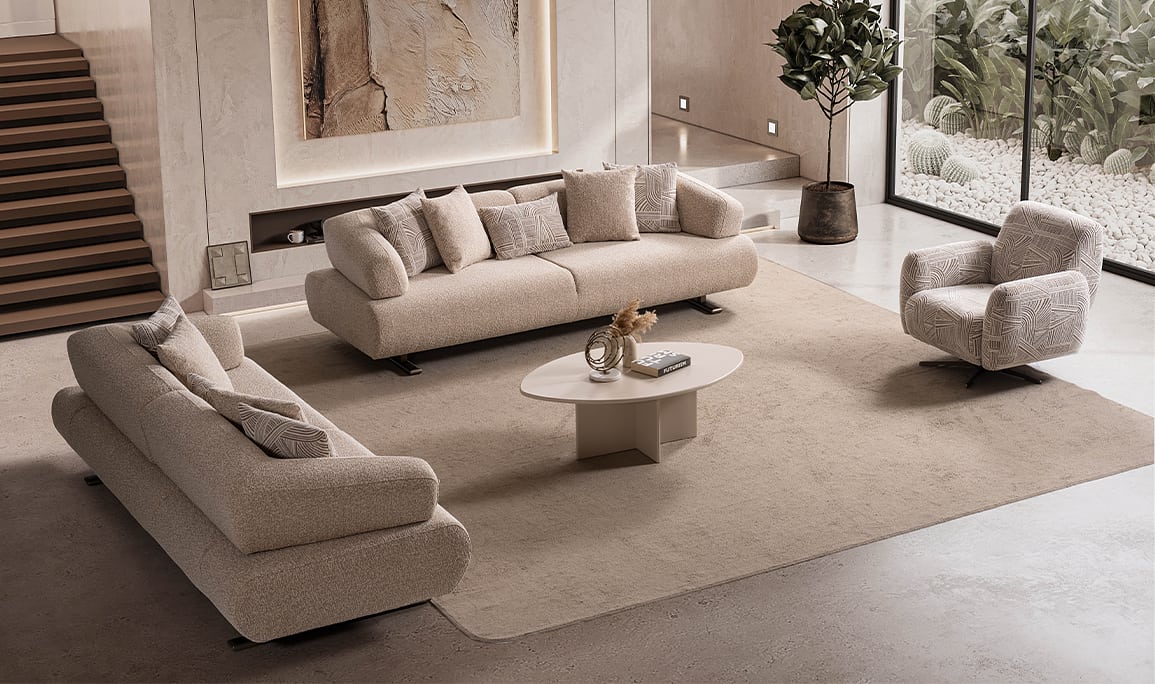 Medusa Home Mobilya - Hernes Koltuk Takımı