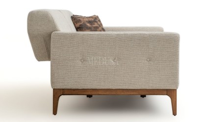 Medusa Home Mobilya - Hero Krem Üçlü Koltuk