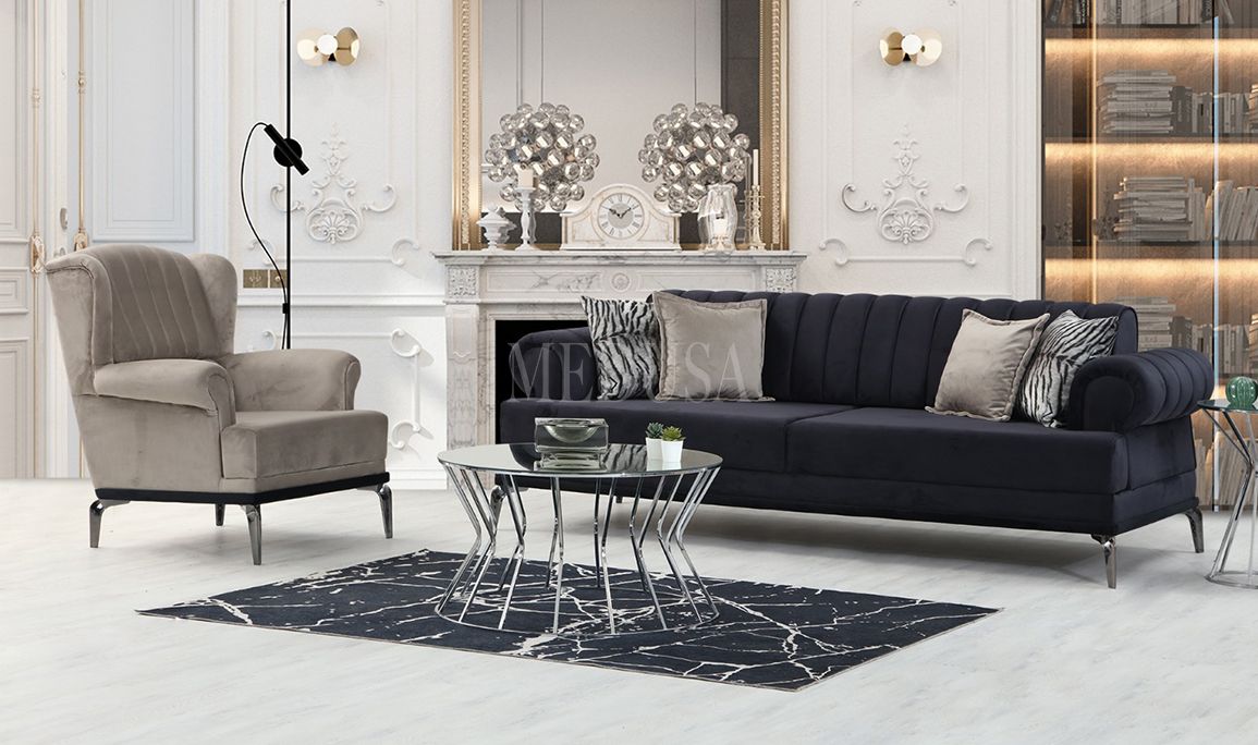 Medusa Home Mobilya - Heros Üçlü Koltuk 01