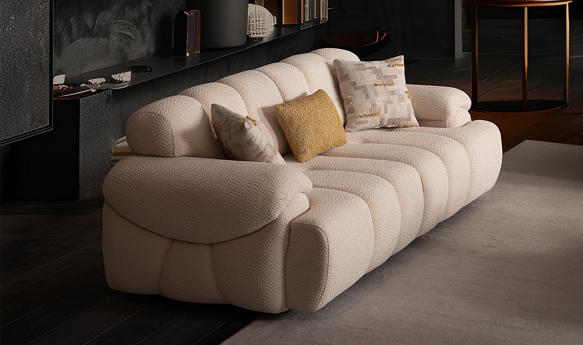 Medusa Home Mobilya - Hestia Premium Üçlü Koltuk