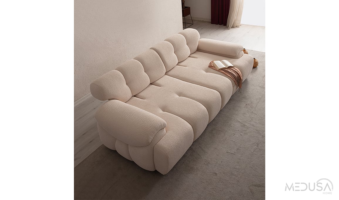 Medusa Home Mobilya - Hestia Premium Üçlü Koltuk