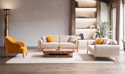 Medusa Home Mobilya - Hira Koltuk Takımı