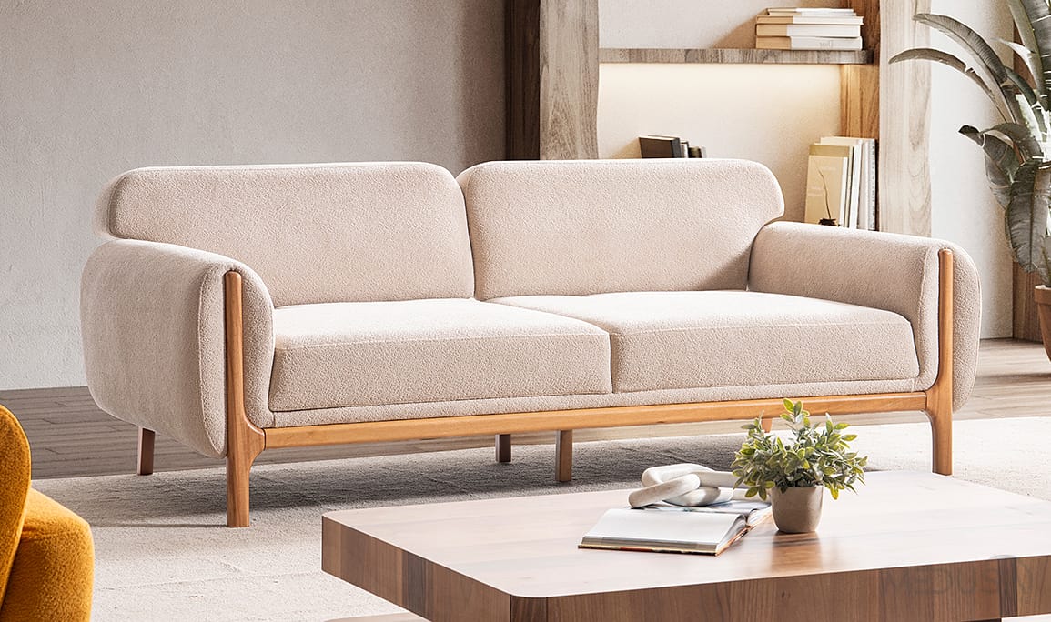 Medusa Home Mobilya - Hira Üçlü Koltuk