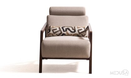 Medusa Home Mobilya - Hisar Kahve Berjer