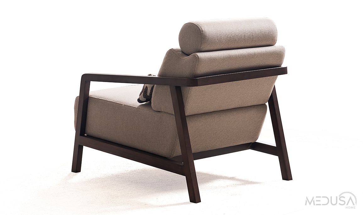 Medusa Home Mobilya - Hisar Kahve Berjer