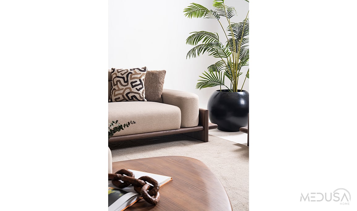 Medusa Home Mobilya - Hisar Kahve Beşli Koltuk