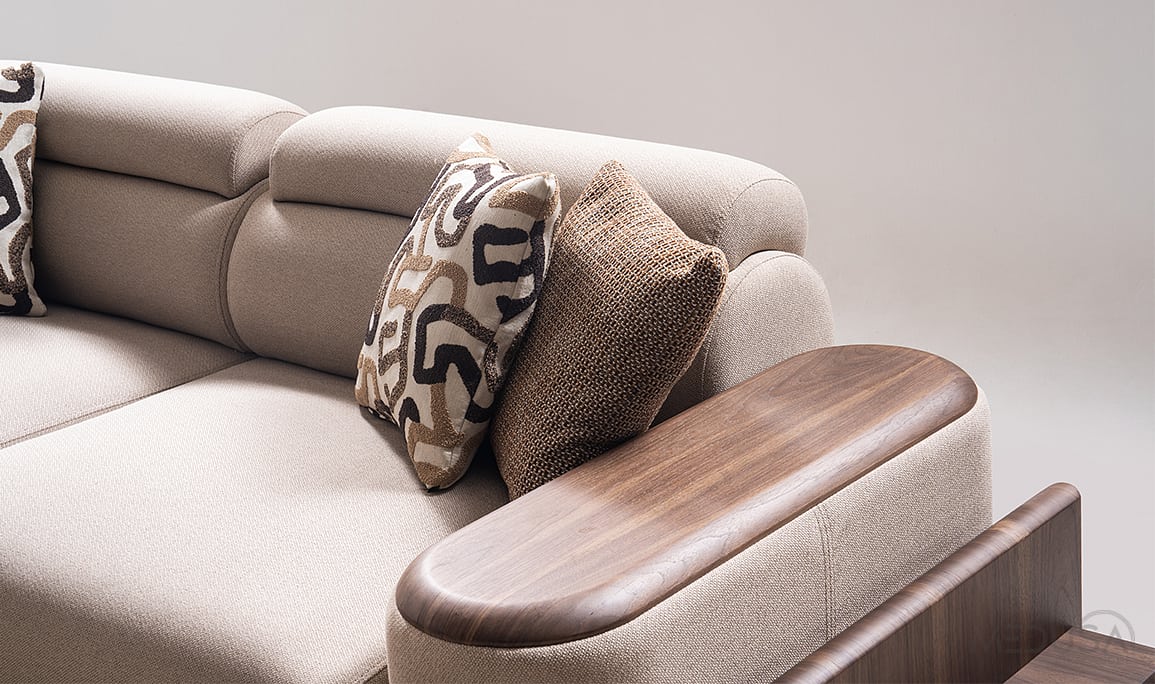 Medusa Home Mobilya - Hisar Kahve Beşli Koltuk