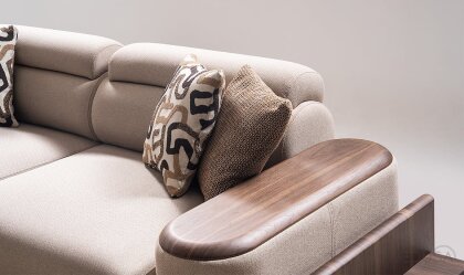 Medusa Home Mobilya - Hisar Kahve Beşli Koltuk