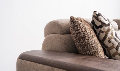 Medusa Home Mobilya - Hisar Kahve Beşli Koltuk