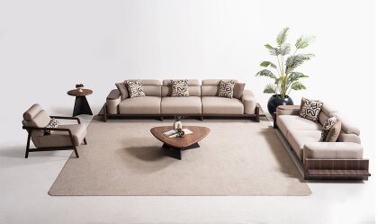 Medusa Home - Hisar Kahve Koltuk Takımı Medusa Home - Hisar Kahve Koltuk Takımı