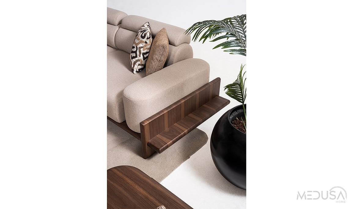 Medusa Home Mobilya - Hisar Kahve Koltuk Takımı