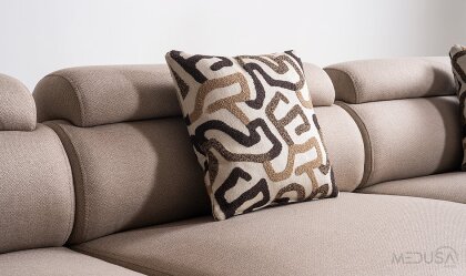 Medusa Home Mobilya - Hisar Kahve Koltuk Takımı