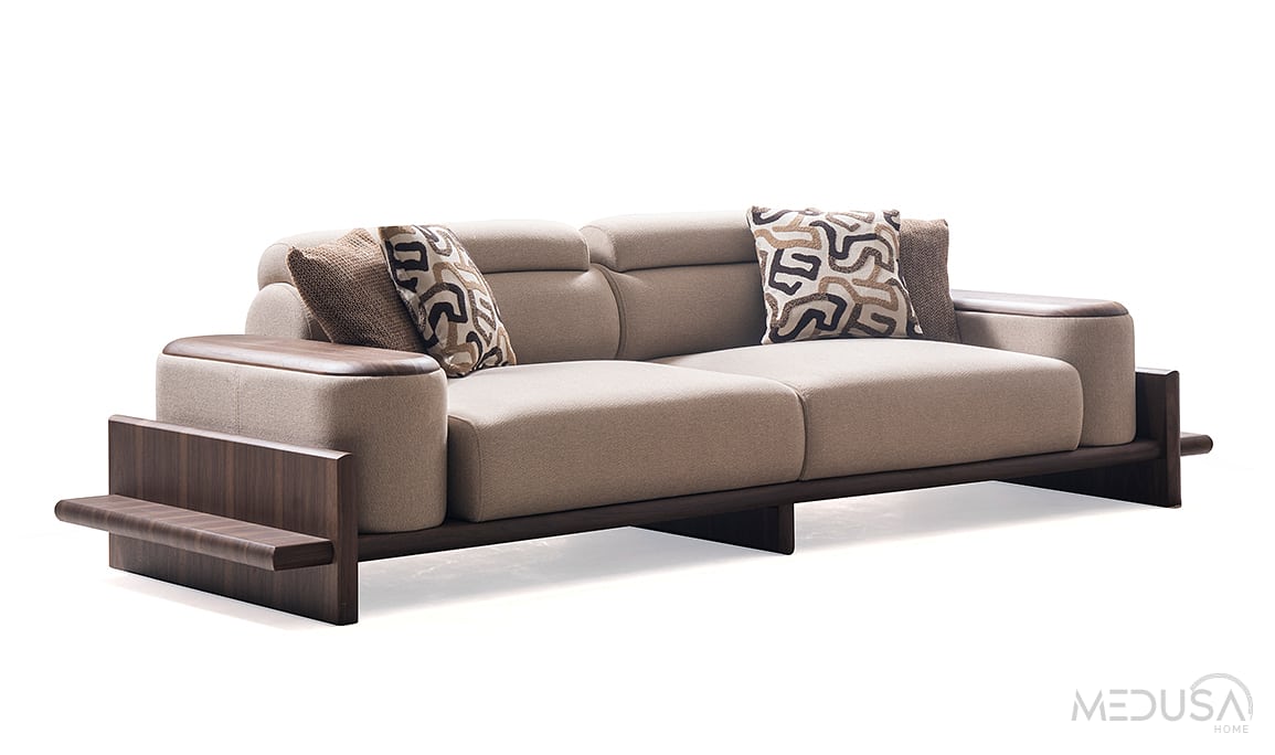 Medusa Home Mobilya - Hisar Kahve Koltuk Takımı