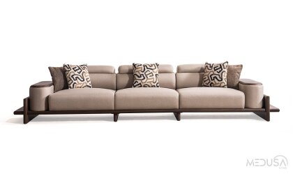 Medusa Home Mobilya - Hisar Kahve Koltuk Takımı
