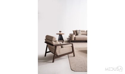 Medusa Home Mobilya - Hisar Kahve Koltuk Takımı