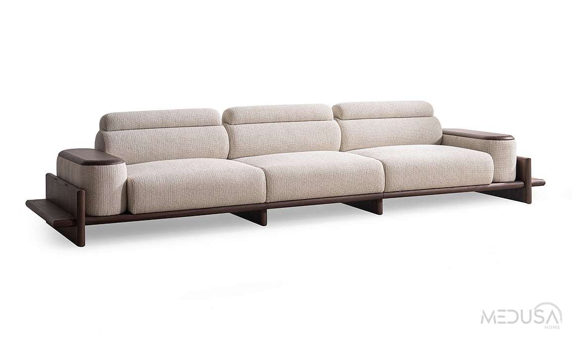 Medusa Home Mobilya - Hisar Krem Koltuk Takımı