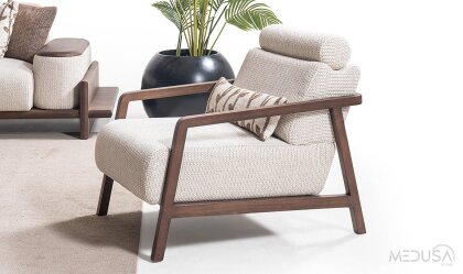 Medusa Home Mobilya - Hisar Krem Koltuk Takımı