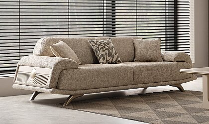 Medusa Home Mobilya - Honey Üçlü Koltuk