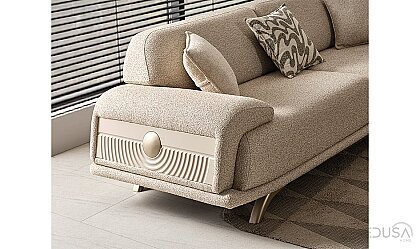 Medusa Home Mobilya - Honey Üçlü Koltuk