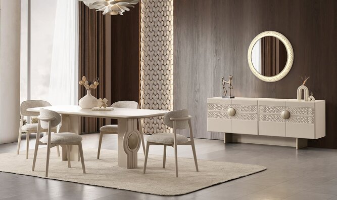 Medusa Home Mobilya - Honey Yemek Odası - Modern Yemek Odaları
