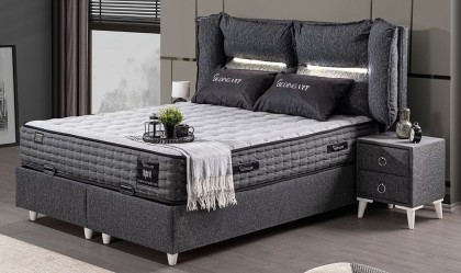 Medusa Home Mobilya - Hybrid Set Baza Başlık Yatak - Baza Başlık Yatak Seti Medusa Home Mobilya - Hybrid Set Baza Başlık Yatak - Baza Başlık Yatak Seti