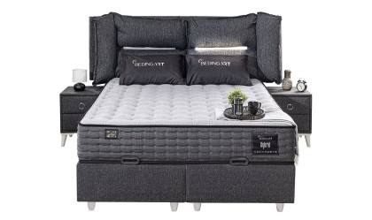 Medusa Home Mobilya - Hybrid Set Baza Başlık Yatak