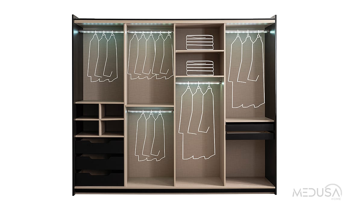 Medusa Home Mobilya - Ibiza Gold Gardırop