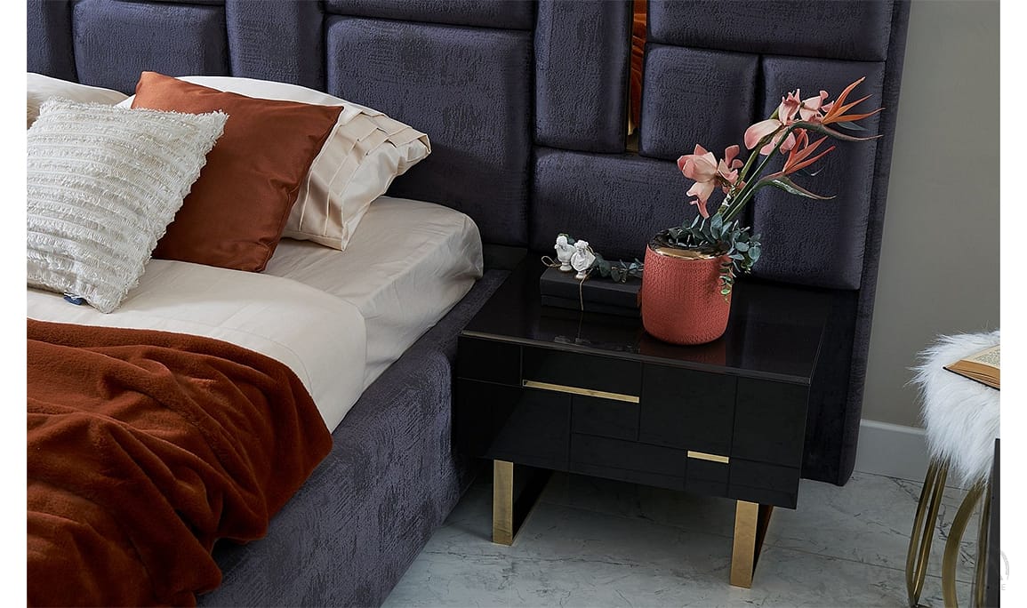 Medusa Home Mobilya - Ibiza Gold Komodin