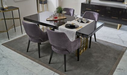 Medusa Home Mobilya - Ibiza Gold Sandalye