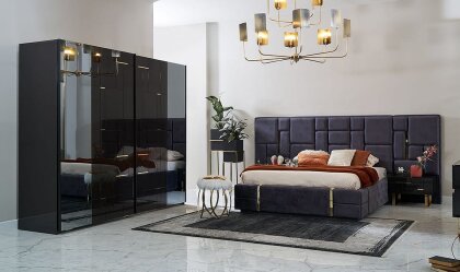 Medusa Home - Ibiza Gold Yatak Odası Medusa Home - Ibiza Gold Yatak Odası
