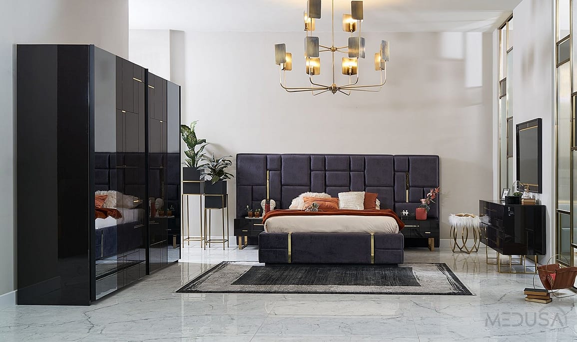 Medusa Home Mobilya - Ibiza Gold Yatak Odası