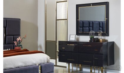 Medusa Home Mobilya - Ibiza Gold Yatak Odası