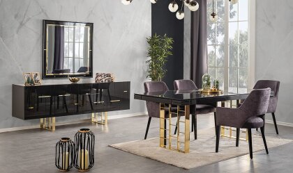 Medusa Home - Ibiza Gold Yemek Odası Medusa Home - Ibiza Gold Yemek Odası