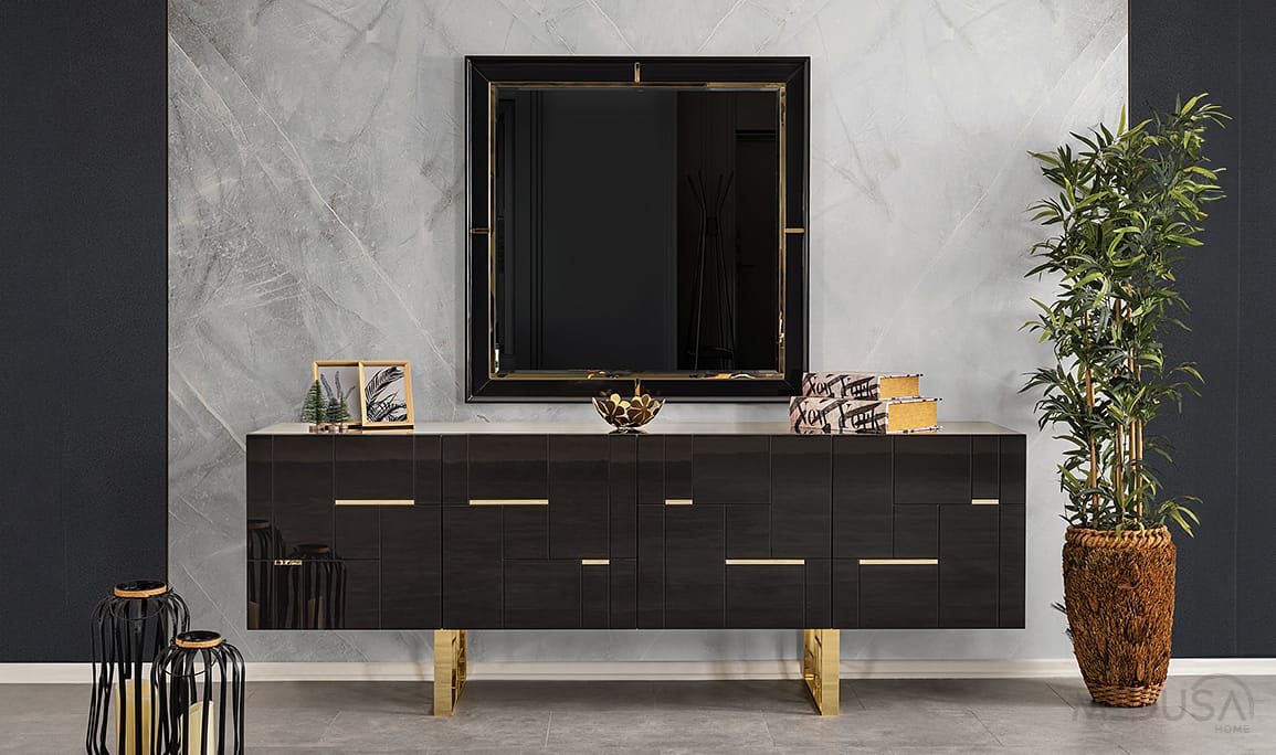 Medusa Home Mobilya - Ibiza Gold Yemek Odası