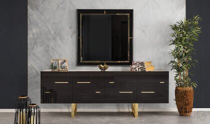 Medusa Home Mobilya - Ibiza Gold Yemek Odası