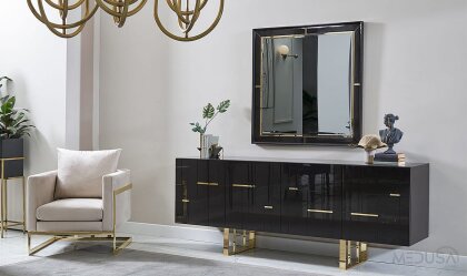 Medusa Home Mobilya - Ibiza Gold Yemek Odası