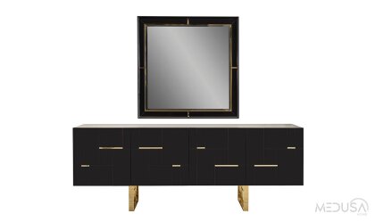 Medusa Home Mobilya - Ibiza Gold Yemek Odası