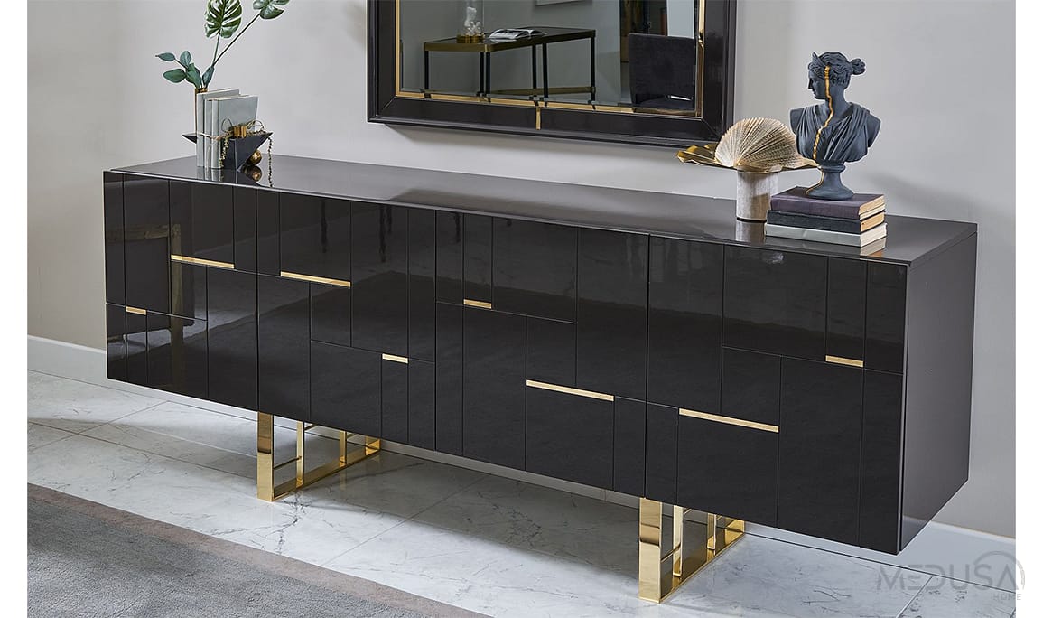 Medusa Home Mobilya - Ibiza Gold Yemek Odası