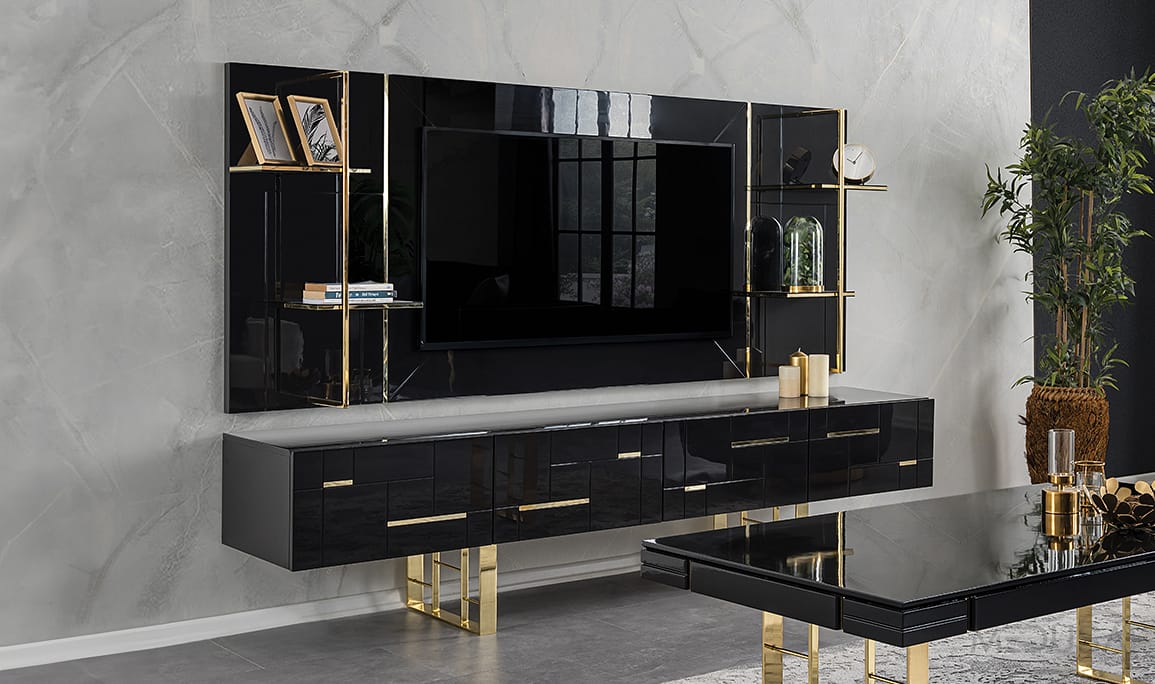 Medusa Home Mobilya - Ibiza Gold Yemek Odası