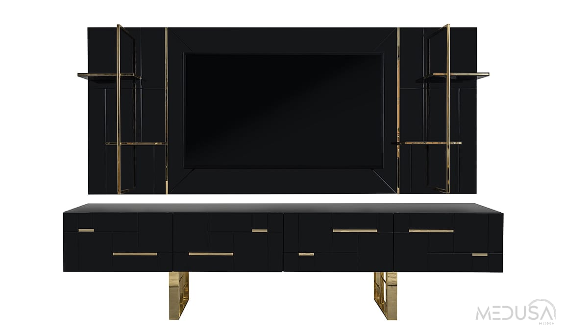 Medusa Home Mobilya - Ibiza Gold Yemek Odası