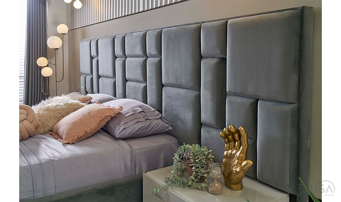 Medusa Home Mobilya - Ibiza Silver Karyola