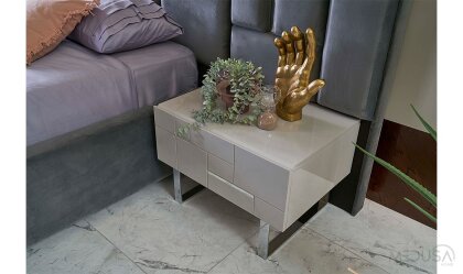 Medusa Home Mobilya - Ibiza Silver Komodin