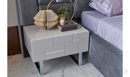 Medusa Home Mobilya - Ibiza Silver Komodin